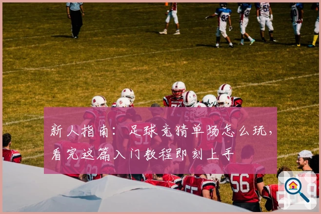 新人指南：足球竞猜单场怎么玩，看完这篇入门教程即刻上手